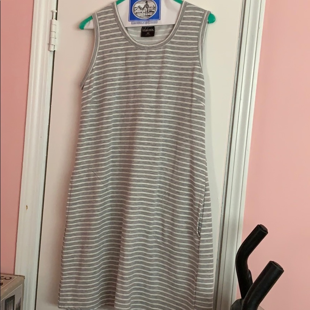 striped dress